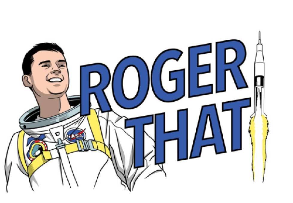 Logo for Roger That designed by Matt Cushman